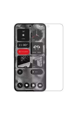 Nothing Phone 2 Şeffaf Esnek Nano Cam Ekran Koruyucu