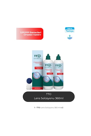 Tto Lens Solüsyonu 360 Ml 2 Adet