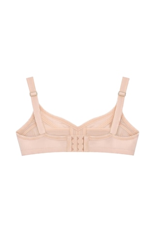 Cottonill Bra -rosina Ten Büyük Beden Dantelli Balensiz Minimizer Ayarlanabilir Askılı Kadın Sütyen