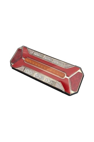 Ahmet Otomotiv Çeray Yeni Star Neon Led Stop Lambası Kayar Sinyalli Kamyon-tır-dorse-karavan-kamyonet 12x24 Volt 1adet