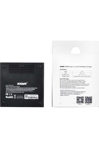 Xtar Mc4s - Taşınabilir Li-ion/ni-mh Pil Şarj Cihazı - 4lü
