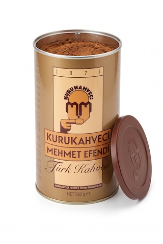 Kurukahveci Mehmet Efendi Türk Kahvesi Teneke 500 G