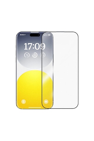 Baseus iPhone Uyumlu 15 Plus Hd Tempered Full Koruma Cam Ekran Koruyucu- 5775 77882573