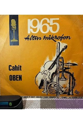 Cahit Oben Dörtlüsü - Makaram Sarı Bağlar / Halime 1965 Altın Mikrofon Yarışması 45'lik