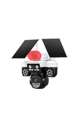 Joysee Sw3 3 Lensli 3 Görüş Açılı 9 Mp Wı-fı + Solar Panelli Kamera