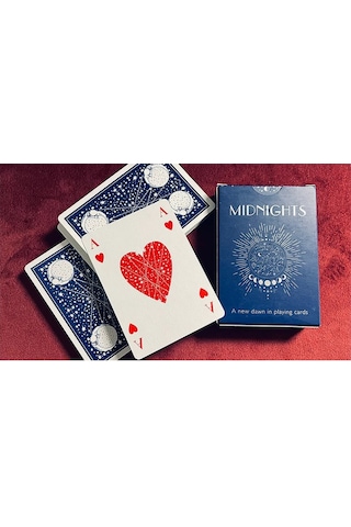 Cartamundi Midnights Luxury Oyun Kağıdı Limited Edition Koleksiyonluk İskambil Kartları Destesi