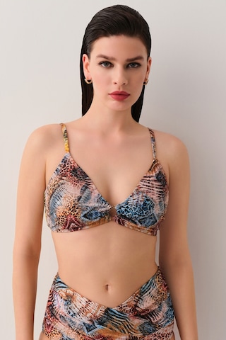 Suwen Freya Üçgen Bikini Üst Sb25315984984 Etnik Desenli