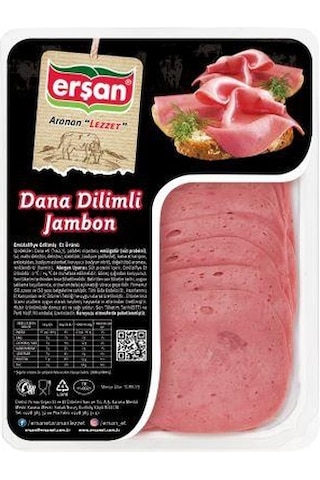 Erşan Dana Dilimli Jambon 200 G Erşan Dana Dilimli Jambon 200 G