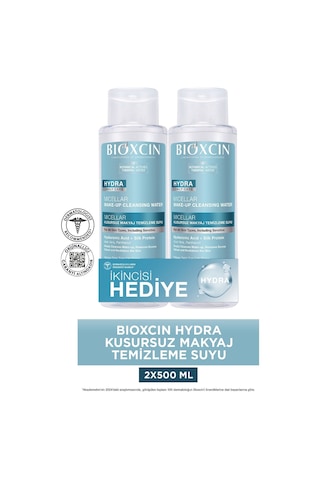 Hydra Micellar Kusursuz Makyaj Temizleme Suyu 500 Ml 1 Alana 1 Hediye - 500 Kullanım Misel Su