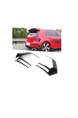Vw Golf 7.5 Uyumlu Arka Stop Kaplama Çerçevesi Pianoblack