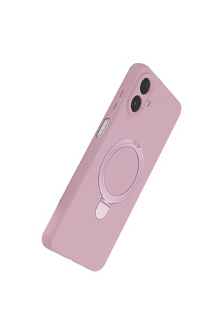 Samsung Galaxy A07 4g Regal Magsafe Standlı Kapak - Açık Pembe