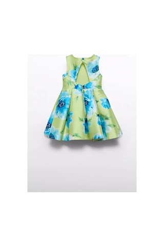 Mayoral Abel&lula 5069 Kız Çocuk Yeşil Elbise Yeşil