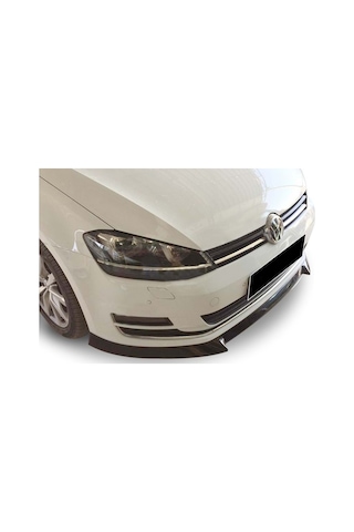 Vw Golf 7 Sport Ön Lip Piano Black Abs Plastik 2012 - 2017