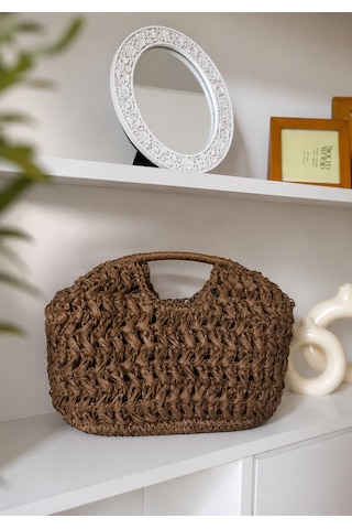 Mango Model Çanta Acı Kahverengi