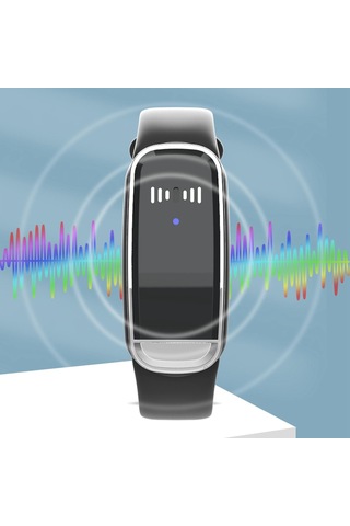 Homyl Ultrasonik Kovucu Bileklik Yürüyüş Için Akıllı Siyah