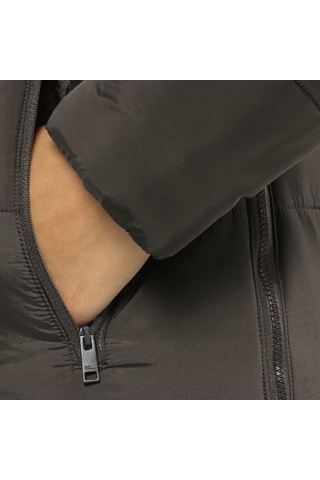 Jack Wolfskin Eısbach Coat W Kadın Outdoor Ceketi Kahve Kahve Kahverengi
