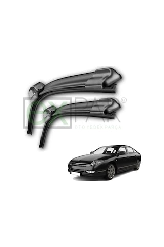 Citroen C6 Ön Cam Silecek Süpürgesi Takımı 2005 - 2012 C6 Ön Silecek