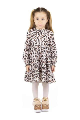 Bestkids Kız Çocuk Leopar Desenli Elibise 001