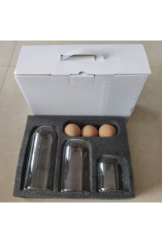 Yaozixa Cam Depolama Kavanozu, Kurşunsuz, Yumuşak Mantar Keçe Kapaklı, Şeffaf Dairesel, Çay Ve Çiçek Tozu İçin, Dayanıklı, Küçük-orta-büyük Büyük Paket Diğer