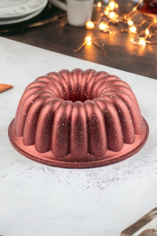 Brillant ATRİA Döküm Granit Kek Kalıbı Kırmızı Brillant