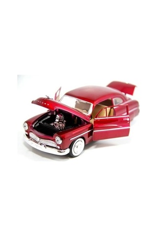 Motomax Kırmızı 1949 Mercury Coupe 1/24 Die Cast Model Araç