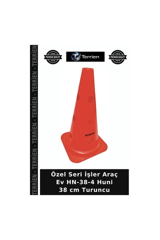 Delux Serisi Hn-38-4 Huni 38 Cm Turuncu Hayatı Seri Bicim