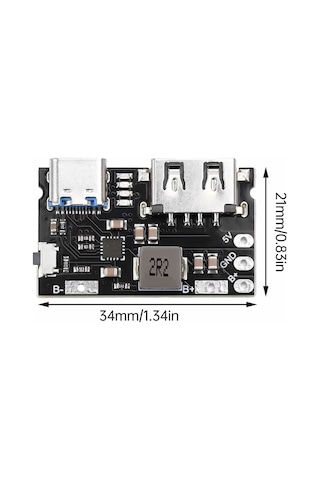 Powerbank Pb06 -powerbank Devresi 5v 2.4a Usb Çıkış Type-c Usb Lityum Pil 5v 2.4a Şarj Deşarj 18650