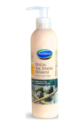 Mecitefendi Organik Argan Yağlı Doğal Saç Bakım Maskesi 250 ML