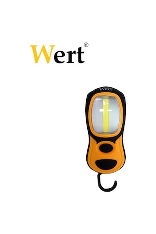 Wert 2611 Pilli Mıknatıslı Çalışma Lambası 3W Cob + 3 Led N11.14687 Çok Renkli