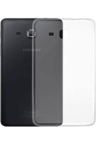 Samsung Uyumlu Galaxy Tab A T280 7" Kılıf Şeffaf Silikon Arka Kapak
