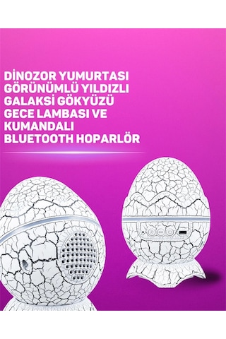 Bay Bluetooth Hoparlör Özellikli 7 Renkli Gece Aydınlatması Najmaddin Standart 58041420