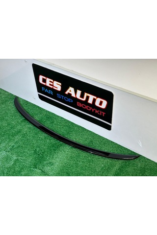 Vw Passat Cc 13-18 Uyumlu Pianoblack Spoiler Sıfır İthal Ürün 1