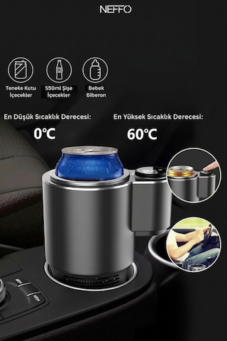 Araç İçin Isıtıcı Soğutucu Bardaklık