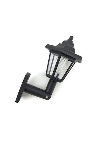 Ulzyvf Güneş Paneli L-ed Sensör Duvar Işığı, Altıgen Lamba, Sıcak Beyaz, Yol Bahçe Çit Lambası Sıcak Beyaz