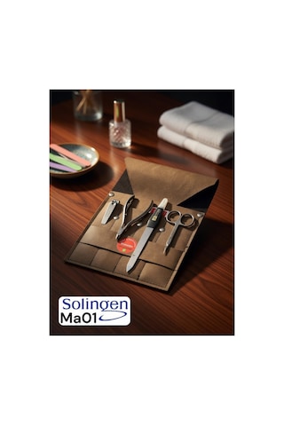 Solingen Ma01 Manikür Seti / Manikür Pensi,manikür Makası,tırnak Makası,törpü