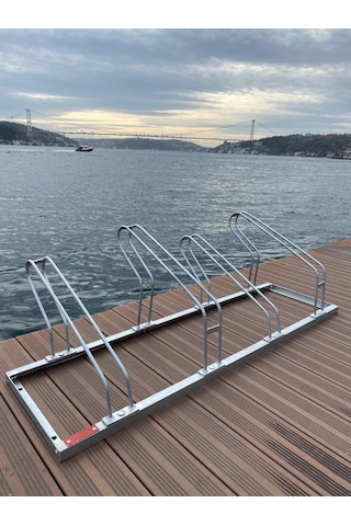 Bisiklet Park Yeri Dörtlü Galvaniz Eko, Park Demiri