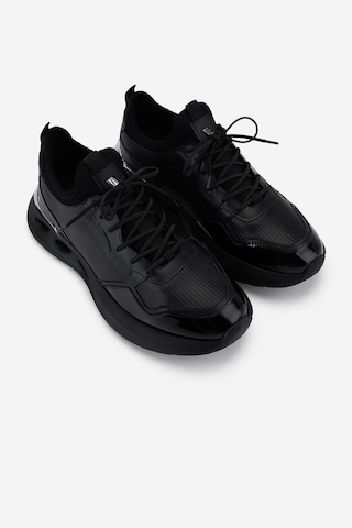 Valmenti Erkek Hakiki Deri Siyah Sneakers & Spor Ayakkabı 381 23312 Erk Ayk Y26 Sıyah