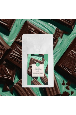 Mim And More Mint & Chocolate Coffee Nane ve Çikolata Aromalı Kahve Filtre Kahve 200 G