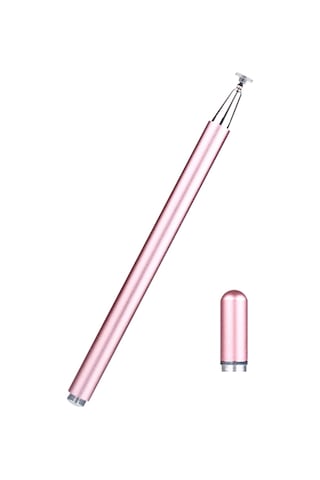Xindoker Metal Stylus Kalem: Manyetik Silikon Diskli, Çok Sisteme Uyumlu, Telefon Ve Tablet İçin Dokunmatik Yazma Kalemi Gül Altını