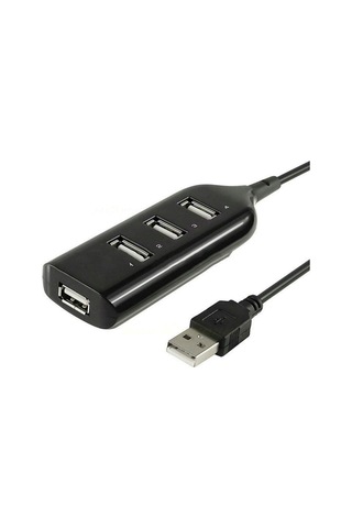 4 Bağlantı Noktası Usb 2.0 480 Mbps Yüksek Hızlı Usb Hub Dizüstü Bilgisayar Pc İnce Küçük Mini