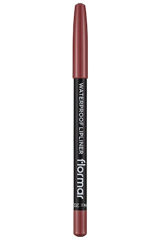 Flormar Suya Dayanıklı Dudak Kalemi (BORDO) - Waterproof Lipliner - 202 Soft Pink Brown - 8690604111022