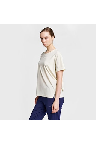 Lescon Kadın Antrenman Kısa Kol T-shirt 26b-2067 Beyaz