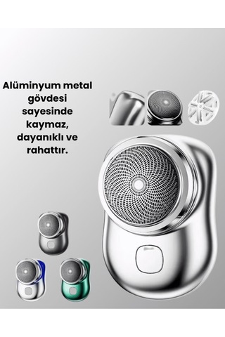Mikro Titreşim Motorlu, Düşük Sesli, Usb Girişli Tıraş Makinesi -