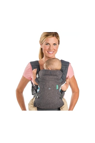 Infantino Flip Gelişmiş 4'ü 1 Arada Bebek Taşıyıcı - 4 Taşıma Pozisyonlu Ergonomik Bebek Taşıyıcı