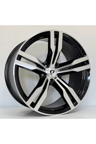 9.5x19 Bk-5327 5x112 Et38 66.6 Black Machıned Xl 9.5x19 Bk-5327 5x112 Et38 66.6 Black Machıned Xl