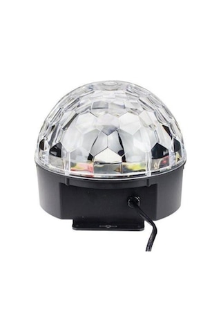 Kumandalı Kristal Led Rgb Disko Topu Çok Renkli