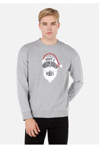 Colin's Colins Gri Erkek Sweatshirt Cl1072122 Q1.v2 Lgm Gri