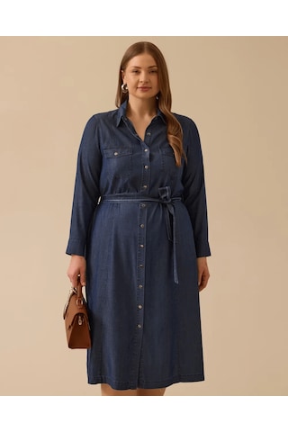 Elbise Gala-xi İndigo