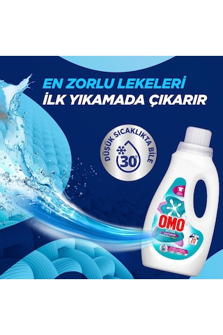 Omo Active Fresh Cold Power Renkliler Sıvı Deterjan 1000ml X1 Siyahlar X1 Beyazlar Ve Renkliler X1 Diğer