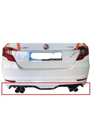 Egea Sedan 2015-2024 Arka Tampon Eki Boyasız